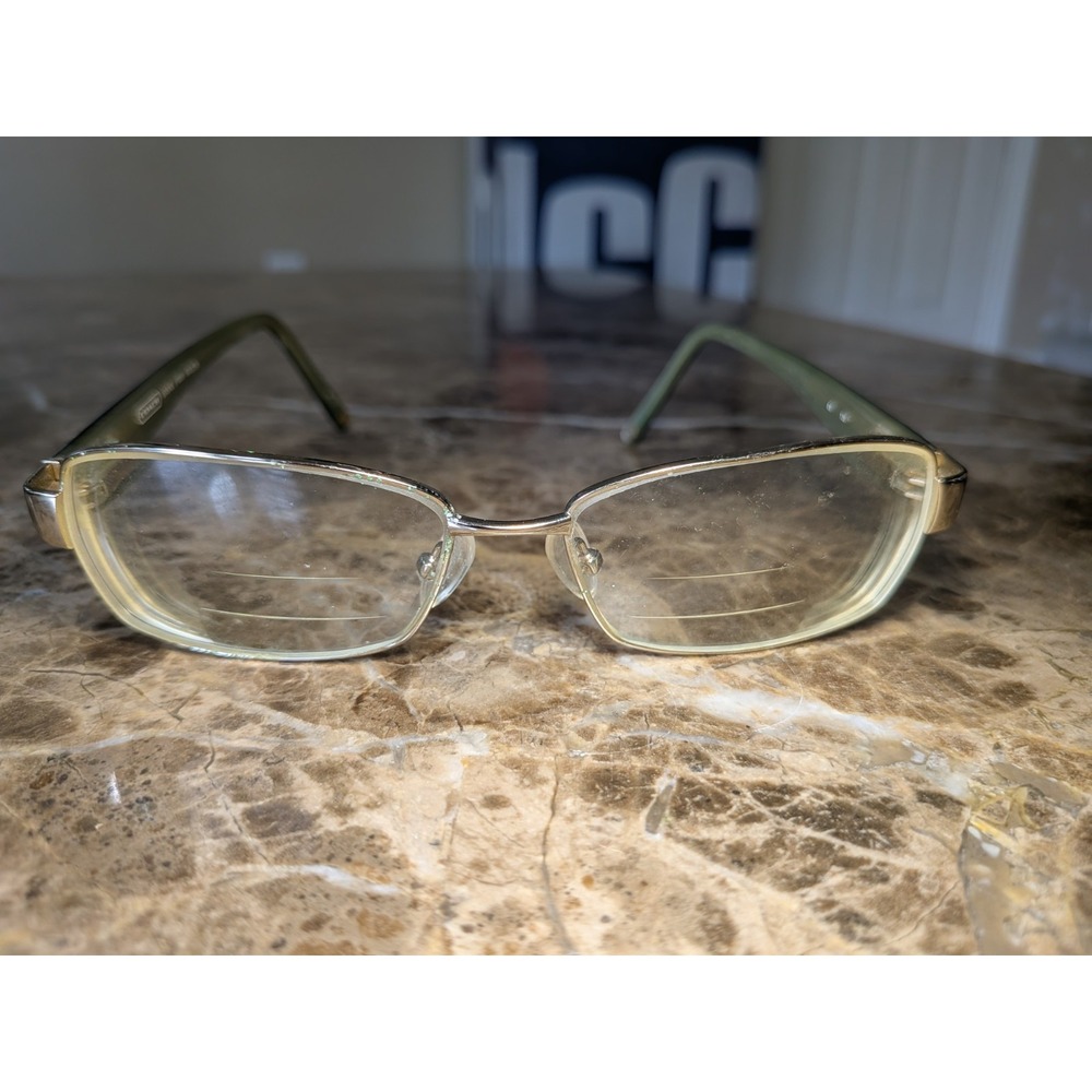 Coach Eyeglasses Frames Only LOUISE (1009) GOLDEN 54-15-135 Gold Green
